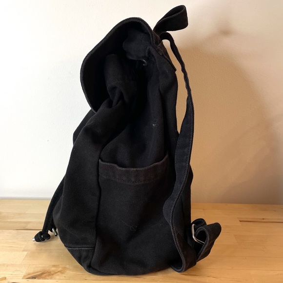 BAGGU Canvas Drawstring Backpack - Picture 5 of 6